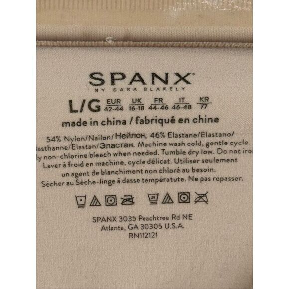 Spanx High waist thigh short shaper size large - Picture 4 of 7